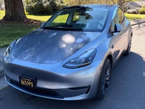 2024 Tesla Model Y Performance Quicksilver